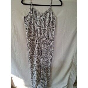 BANANA REPUBLIC Women's Jumpsuit Black and White Size 0